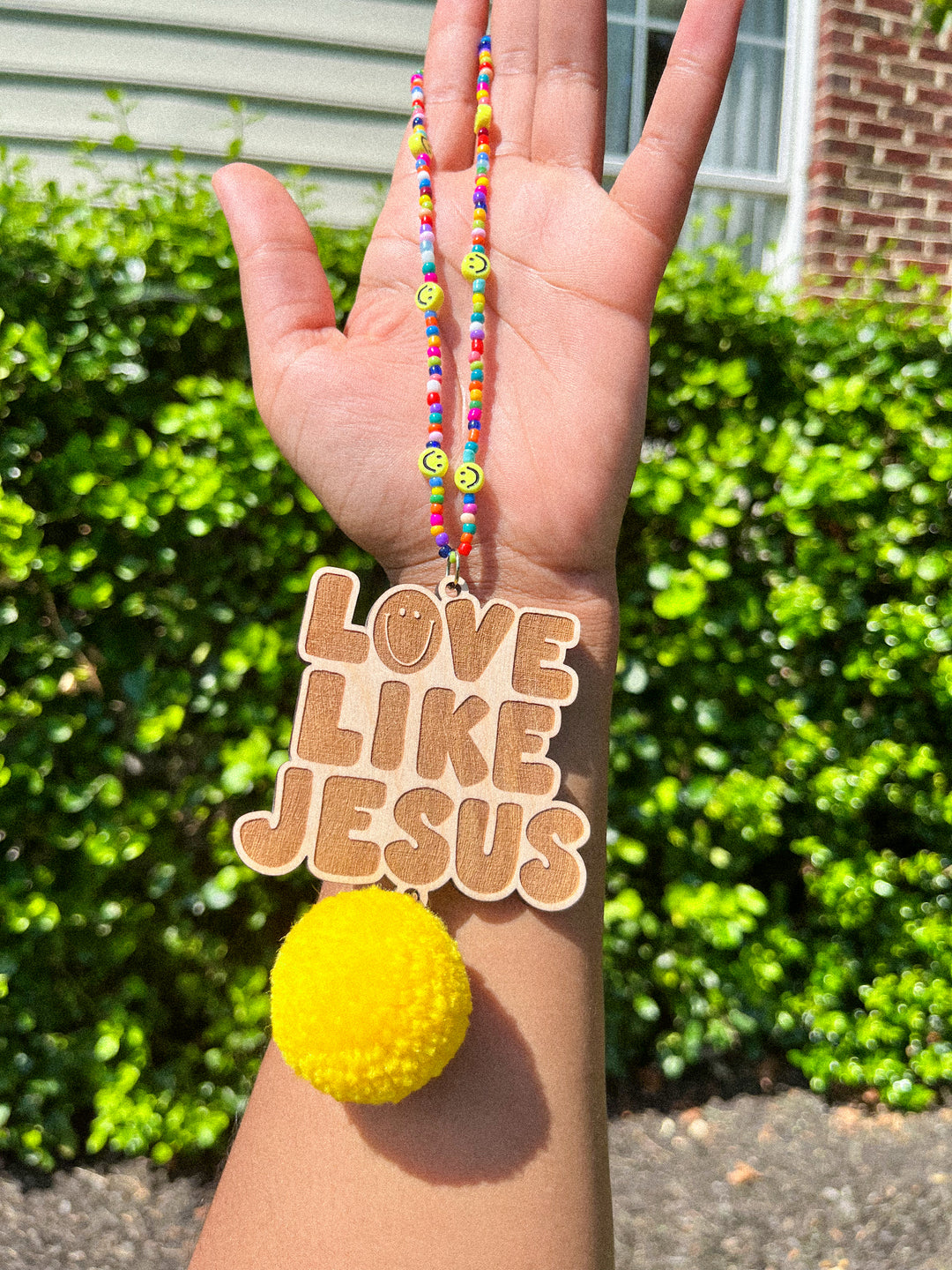 Love Like Jesus Car Charm