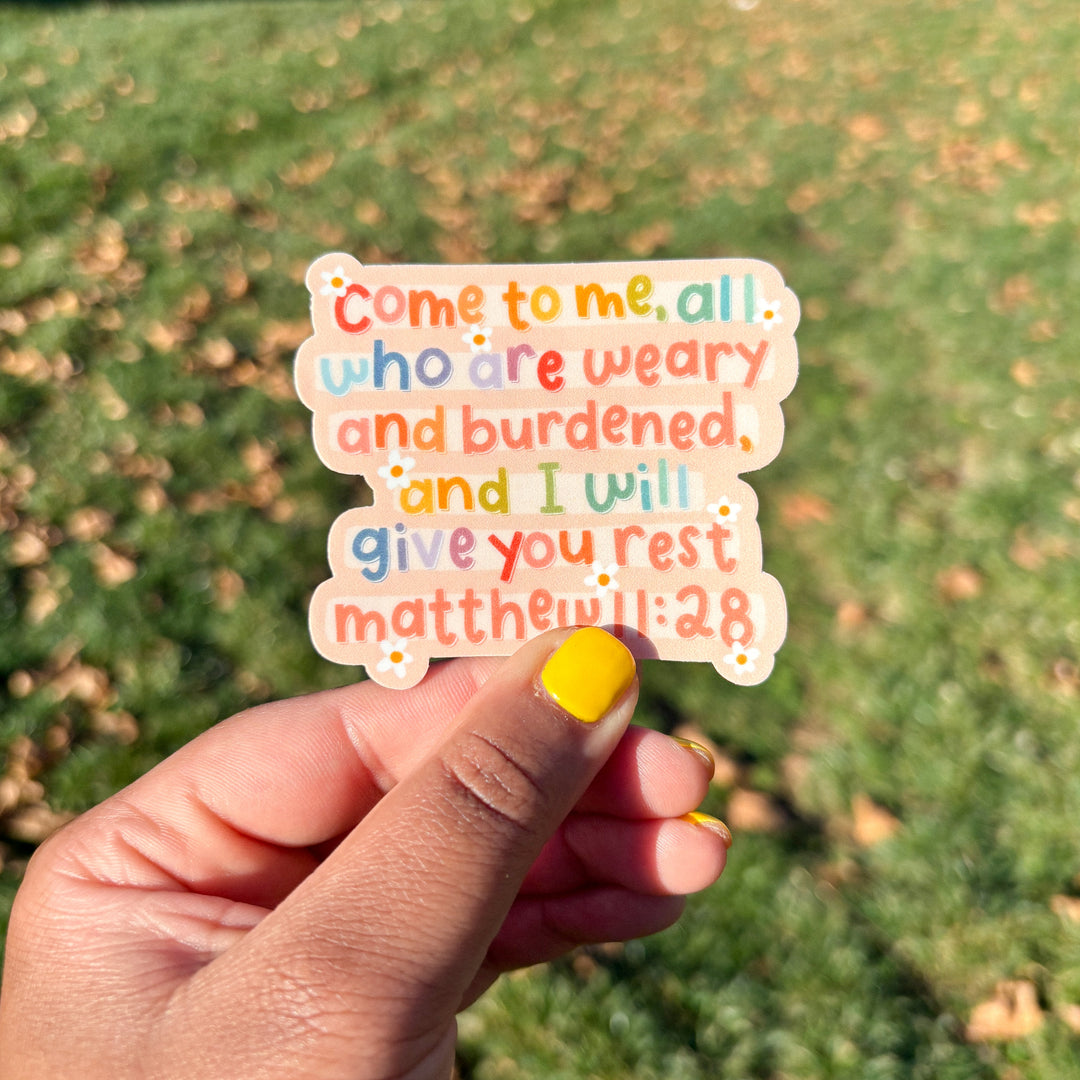 Come to Me Sticker
