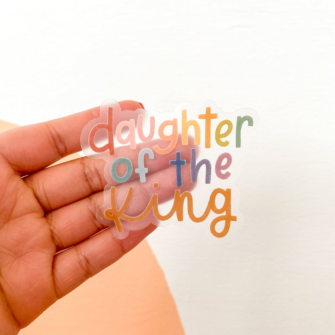Daughter of the King Sticker