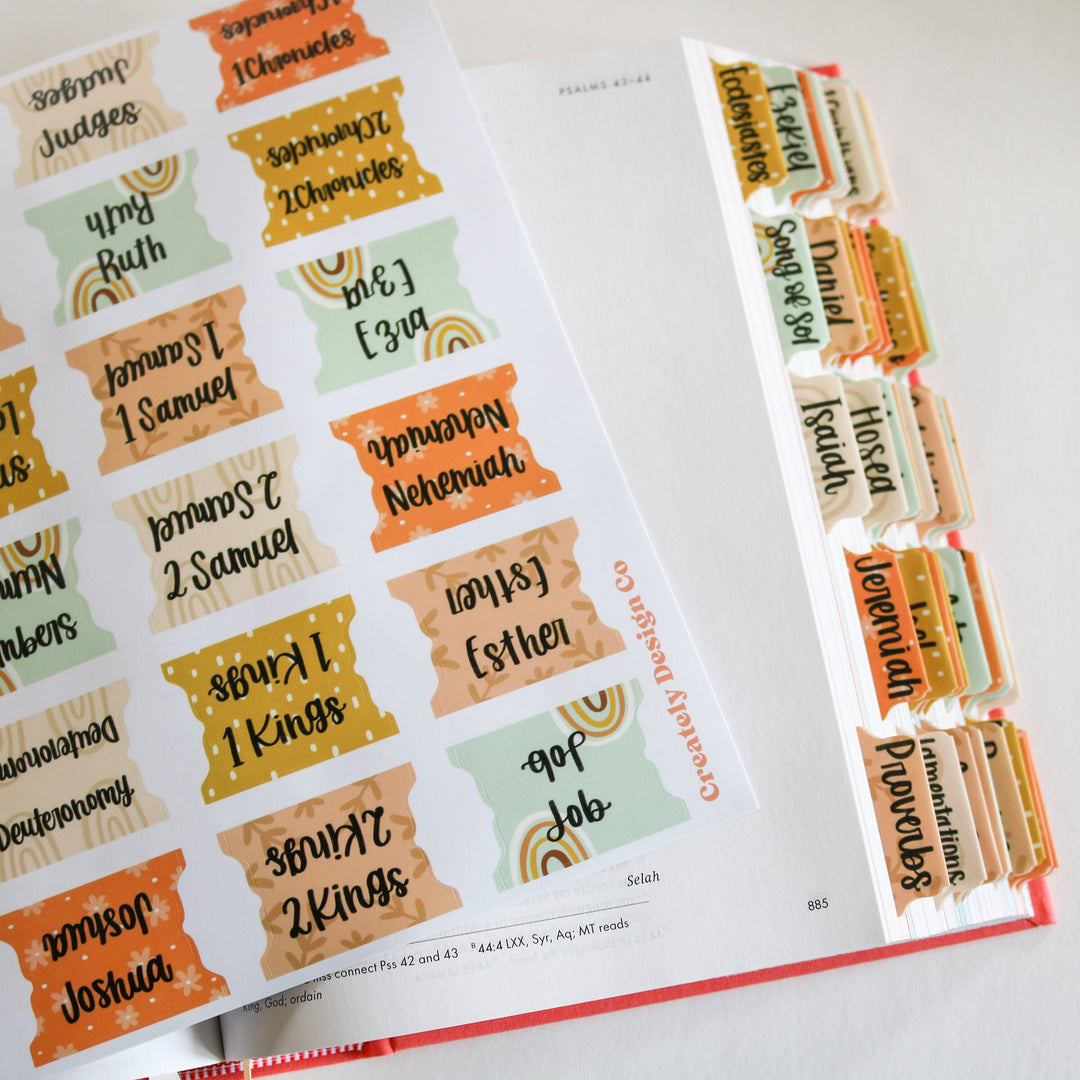 Boho Bible Tabs