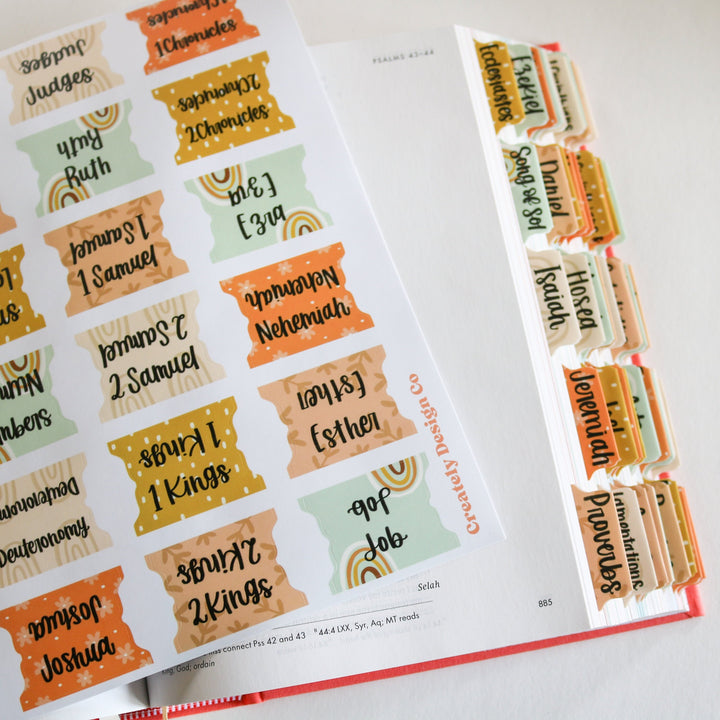 Boho Bible Tabs