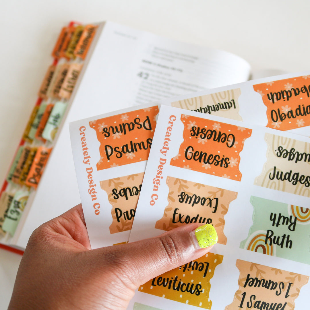 Boho Bible Tabs