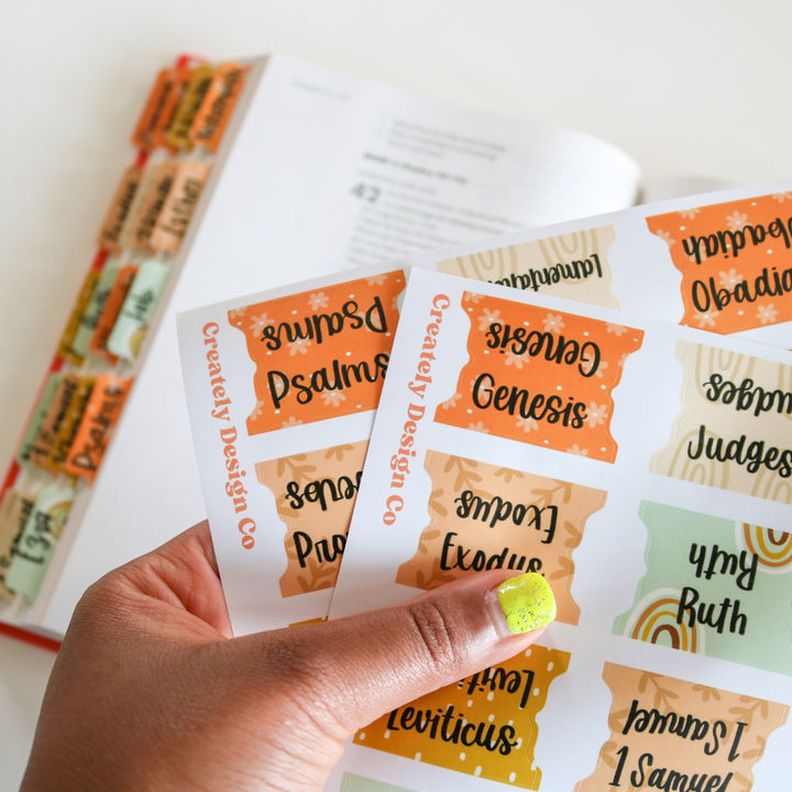 Boho Bible Tabs