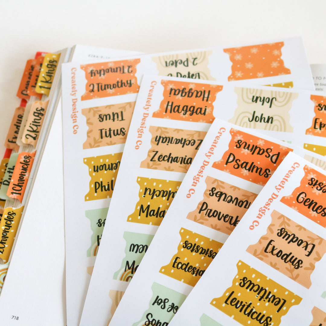Boho Bible Tabs