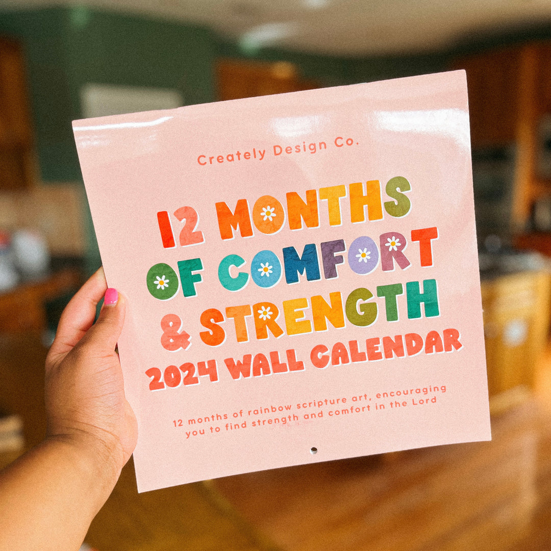 12 Months of Comfort & Strength Calendar