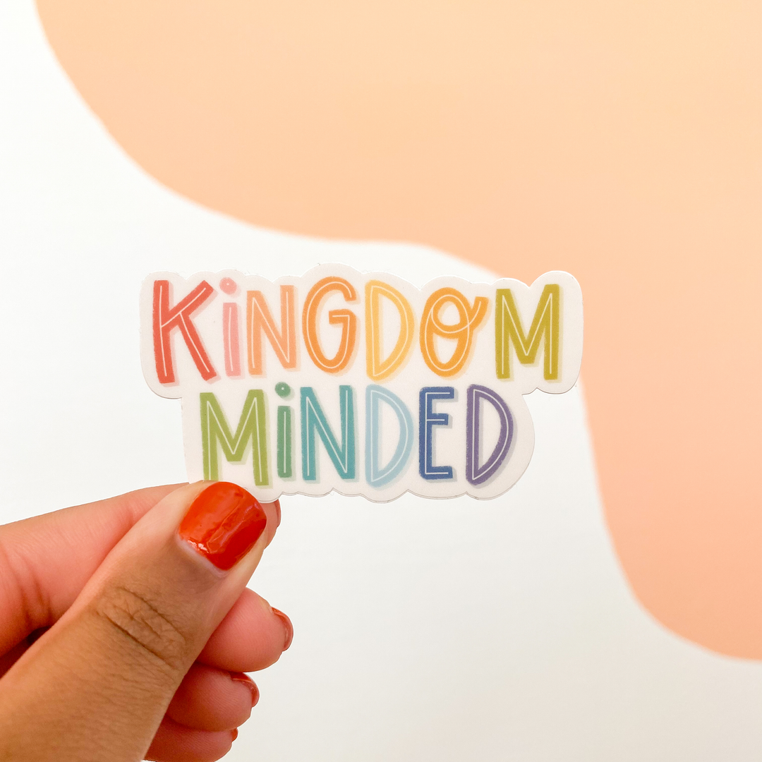 Kingdom Minded Sticker